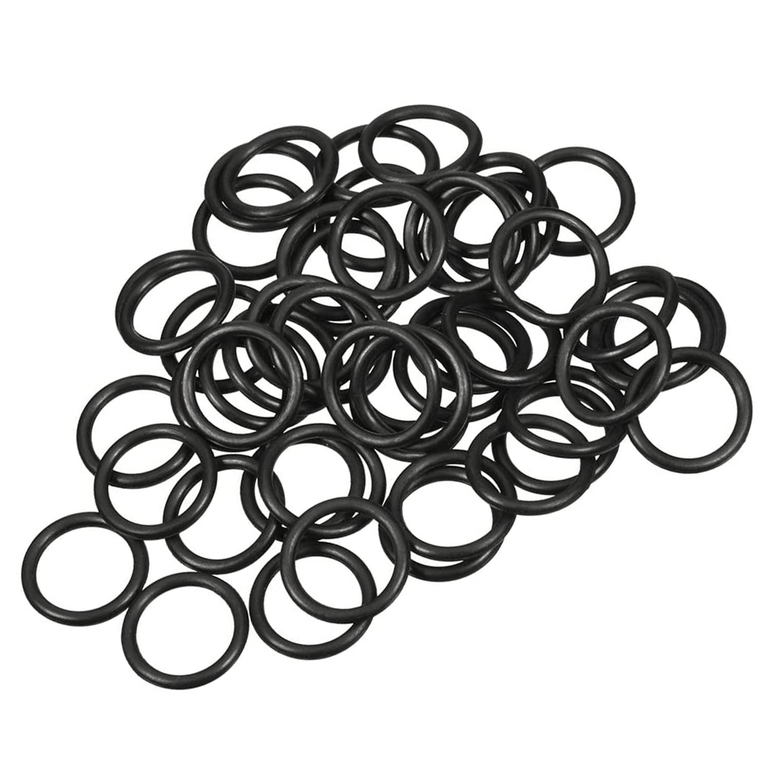 Othmro 30pcs Rubber O-Rings, Nitrile Rubber Washers Seal O Rings 22mm OD 18mm ID 2mm Width, Sealing Gasket for Plumbing, Auto Quick Repair — image 1