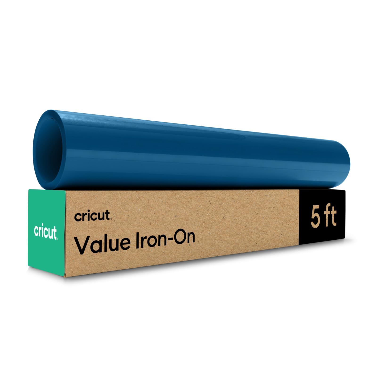 Rouleau vinyle thermocollant bleu marine Cricut flex pour transfert tissu