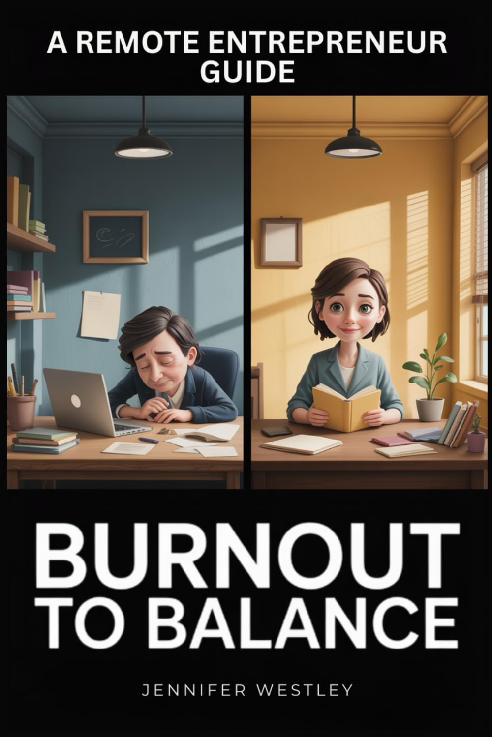 Burnout to Balance: The Remote Entrepreneur’s Guide to Prevent Overwhelm, Ignite Resilience & Thrive Working from Home (The Earn & Thrive from Home Series)