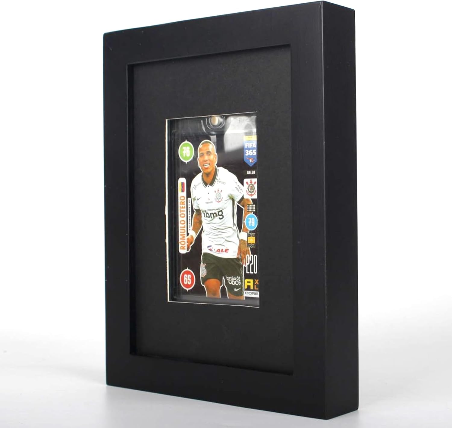 Sports Card Display Frame,Baseball Card Display Case,Trading Card Display Case , Baseball Card Display Case Wall Mount,Frame for Basketball Football Hockey Cards, Black Standard (1 Card )