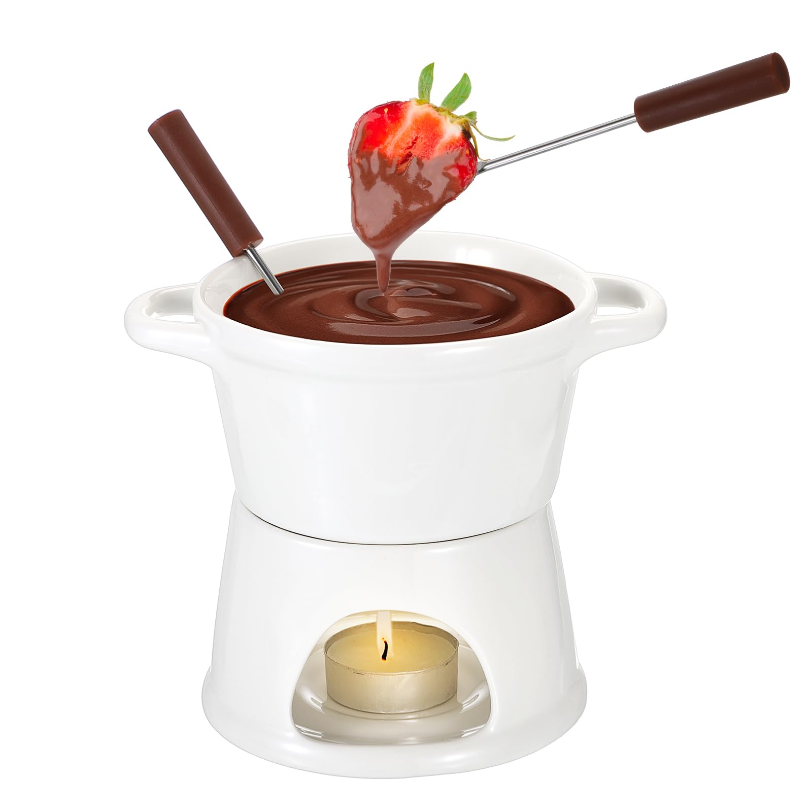Ensemble de bols à fondue pour fromage chocolat beurre caramel 300 ml