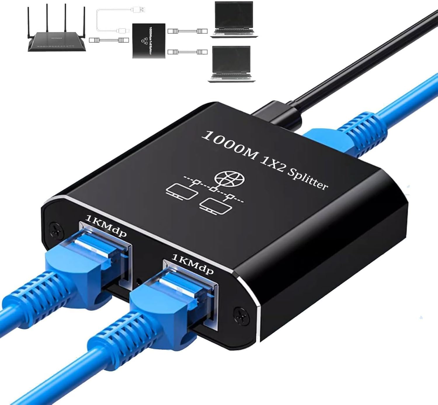 RJ45 Ethernet Splitter