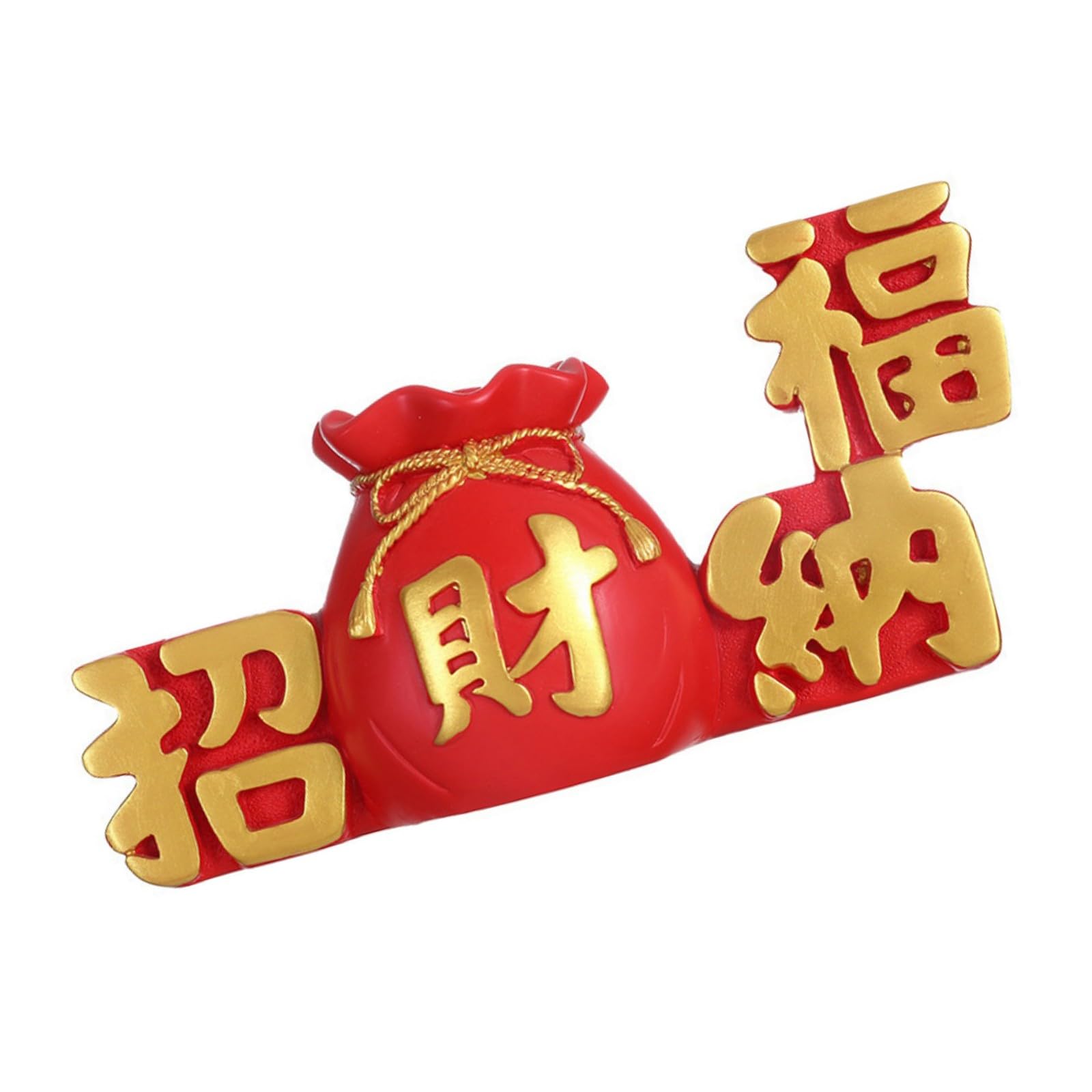 Xjdzineq Resin Collectible Figurines Table Ornament 2026 Years of the Horses Sculptures Luck & Wealth Statue for Table Centerpieces Collections Figurines