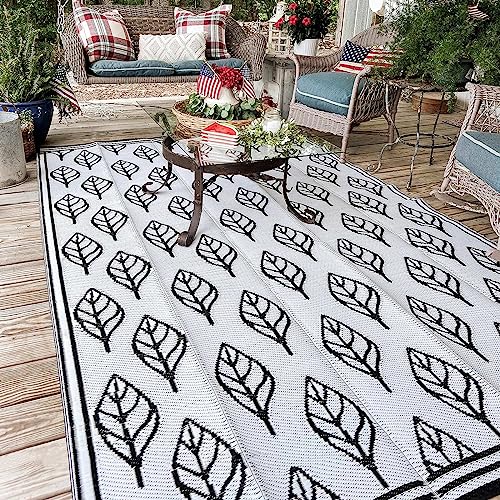 Ristow Outdoor Camping Rugs, Plastic Straw Rug Reversible Rv Patio Mats Outside Rug For Outdoors, Rv, Patio, Backyard, Deck, Picnic, Beach, Camping, Trailer (6X9Ft) #TOP1