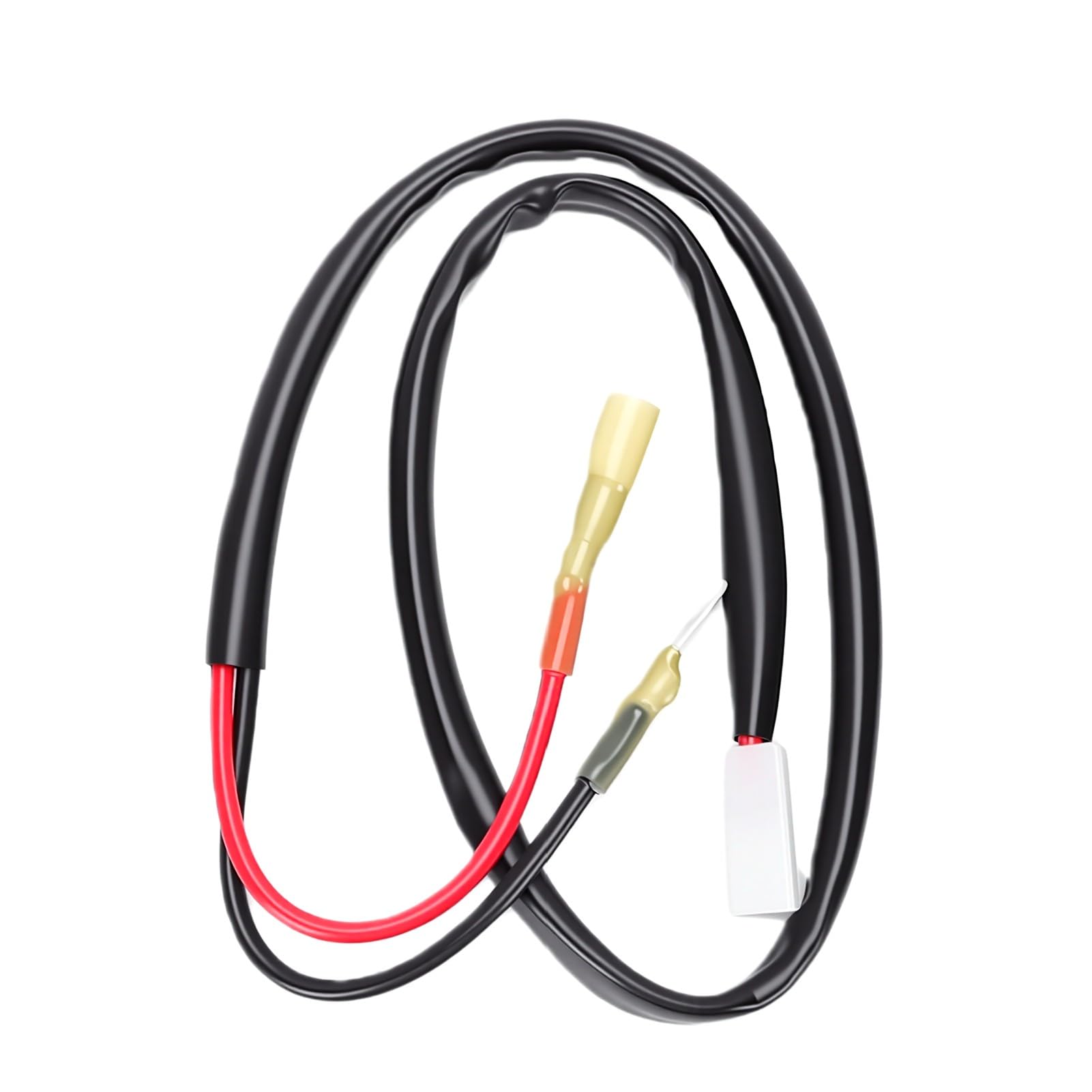 Tbest Kit de Cableado de Ventilador Eléctrico Universal con Cableado Más Grueso y relé, Interruptor de Control de Termostato para Actualizaciones del de Refrigeración