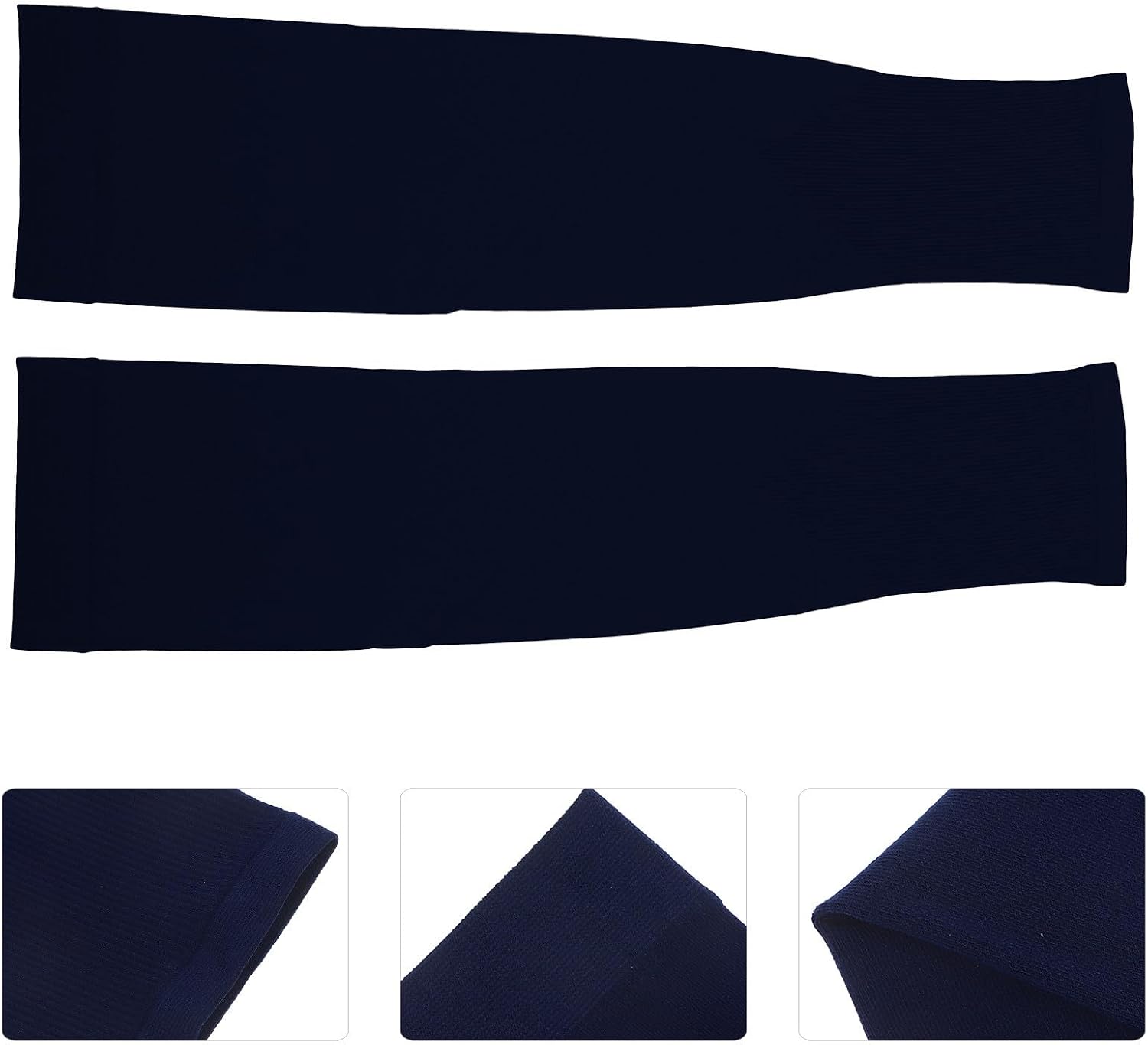 1 Pair of Breathable UV Protection Arm Sleeves for Men Women, Chinlon Material Cooling Compression Sun Protection Sleeves for Basketball Fitness and Outdoor Activities