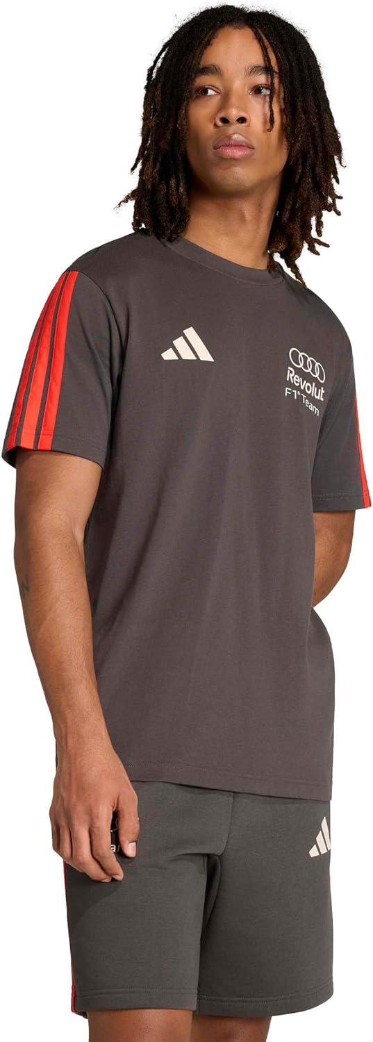 adidas Men's Audi Formula One Team Alphaskin Short Sleeve T-Shirt Men