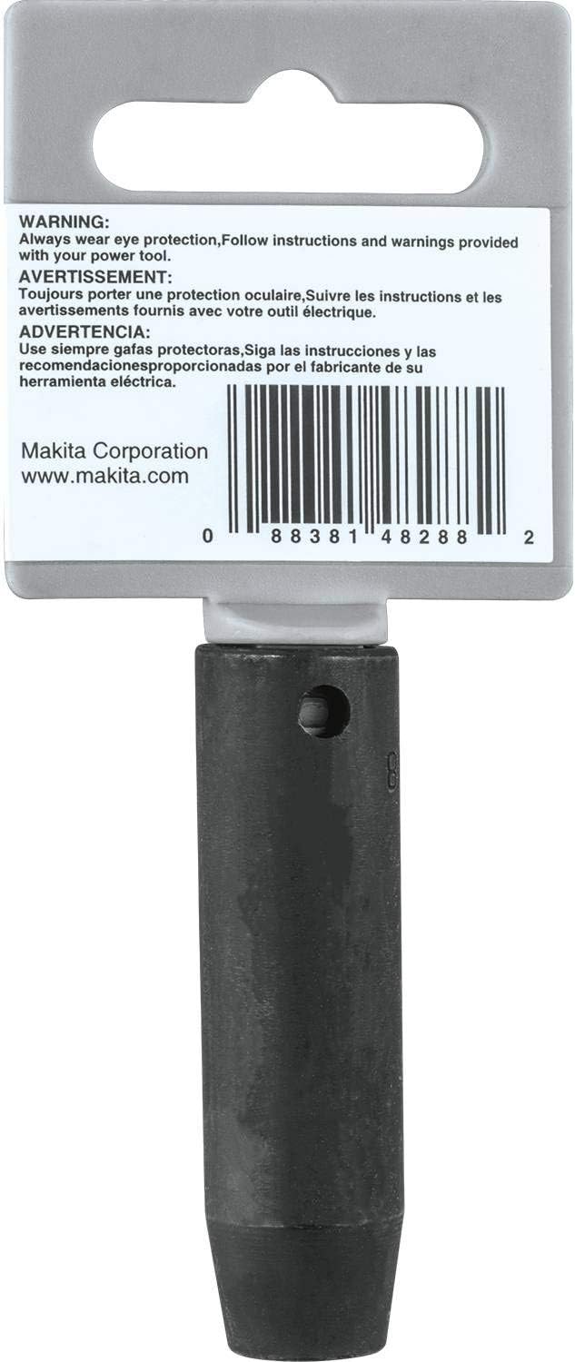 Makita A-99546 3/8" Deep Well Impact Socket, 3/8" Drive