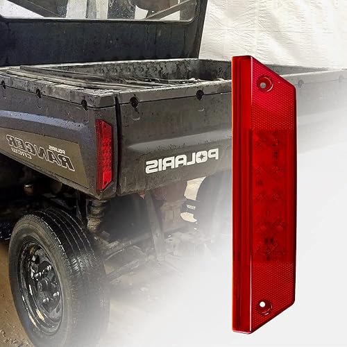 Ranger - Luz trasera compatible con Polaris Ranger 500 700 800 900 2009-2016, repuesto OEM 2411099 (2411099 rojo)