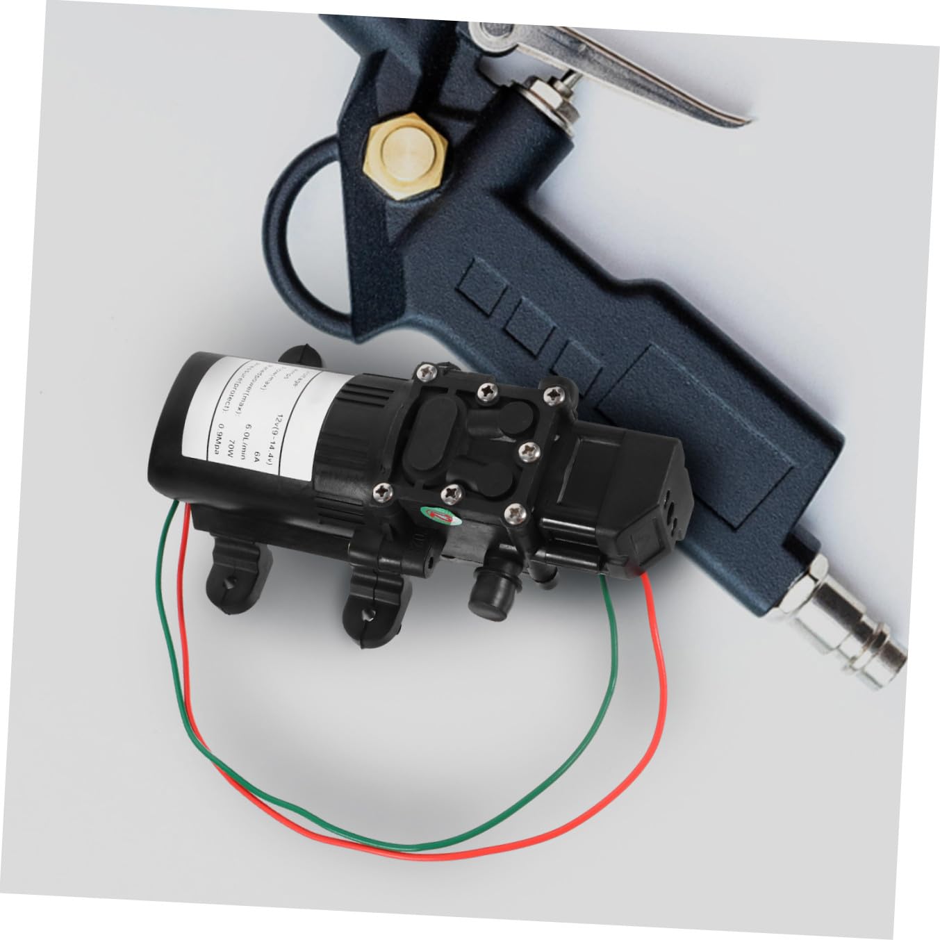 Bomba de Diafragma Eléctrica 12v 70w 6l/ Autocebante