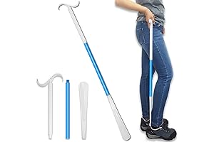 35.5 Inch Long-Reach Helper for Putting on Shoes, Socks, and Tight Clothing