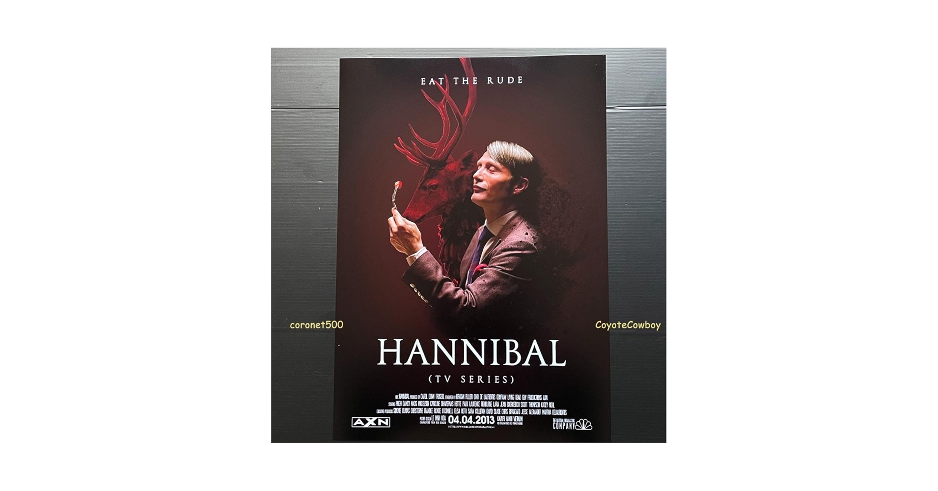 Amazon.co.jp: ポスター「HANNIBALハンニバル」①海外TVドラママッツ
