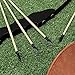 Skylety 20 Pieces Wooden Arrows for Archery Soft Rubber Wooden Bows Toy Arrows Outdoor Halloween Cosplay Costume Decoration(19.7 Inch)