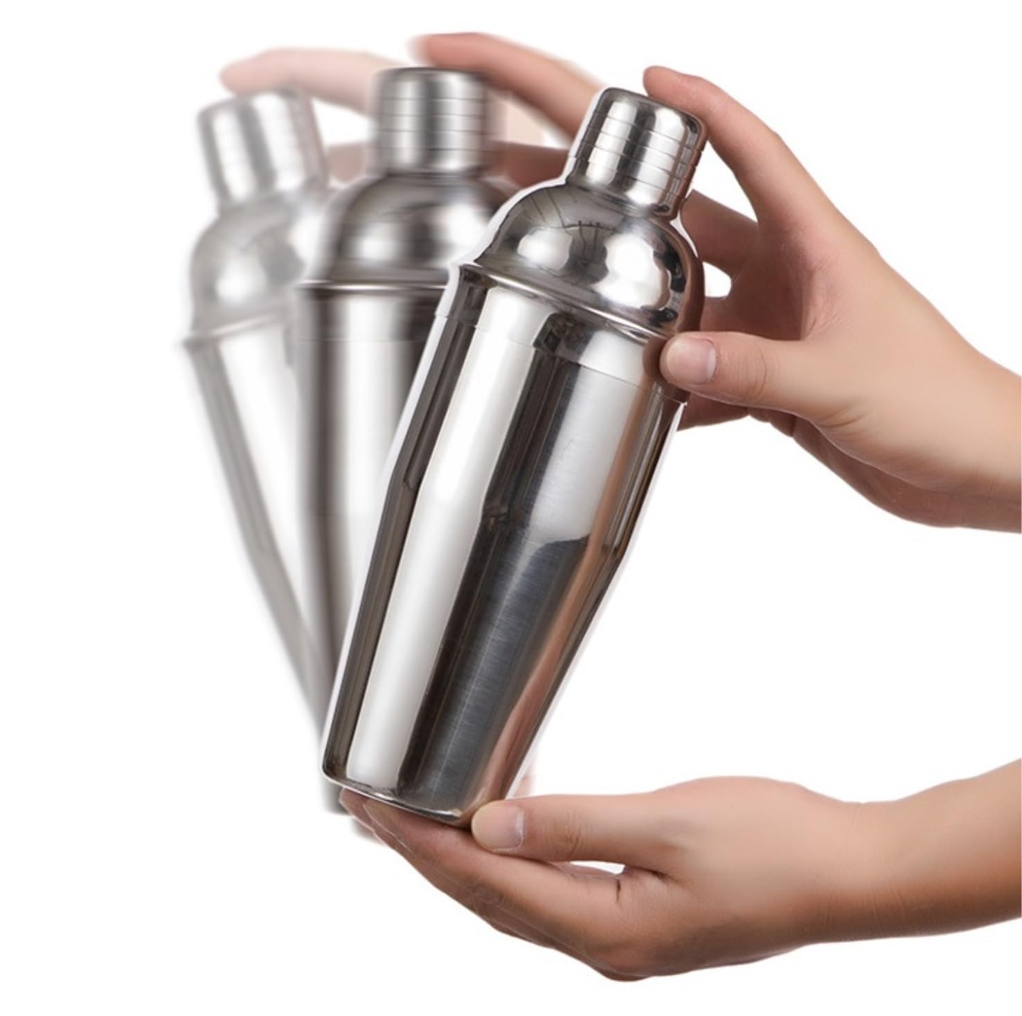 Kit Cocktail Set Cocktail Kit Barman Set Di Shaker Per Cocktail Da 12 Pezzi Con Supporto In Acciaio Inossidabile Set Di Strumenti Da Bar Kit Da Barista Cocktail Shaker Set(Size:350ml)