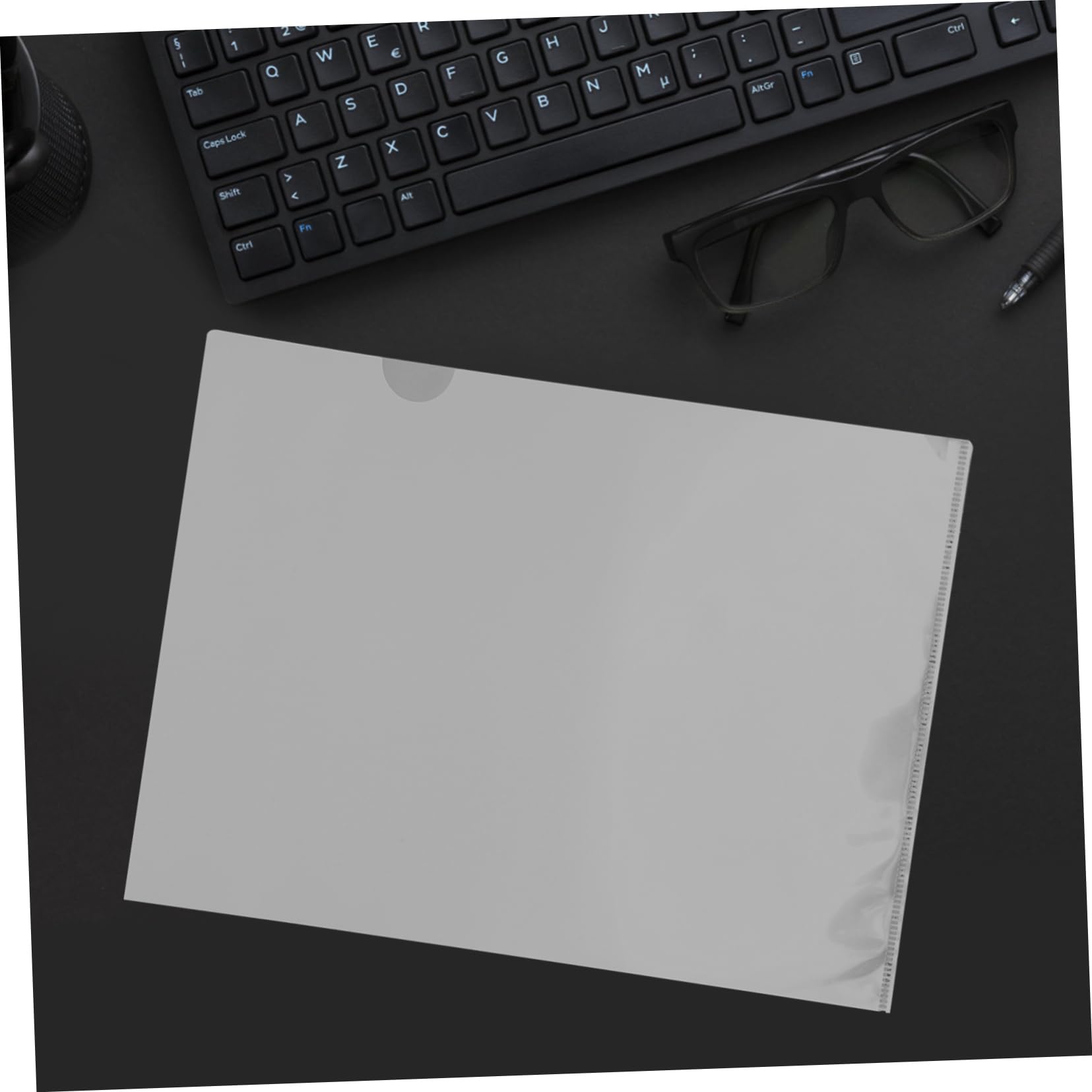 Uonlytech 100stücke Klarsichthüllen Dokumentenhüllen aus Transparentem Kunststoff Aufbewahrungslösungen für Papier Schutzhüllen für Scrapbooking-materialien Aktenhüllen Ablageordner