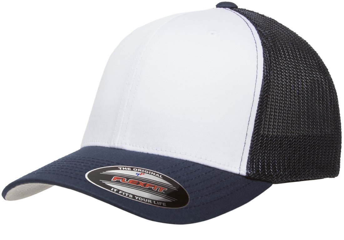 Flexfit Two-Tone Stretch Mesh Fitted Cap Hat