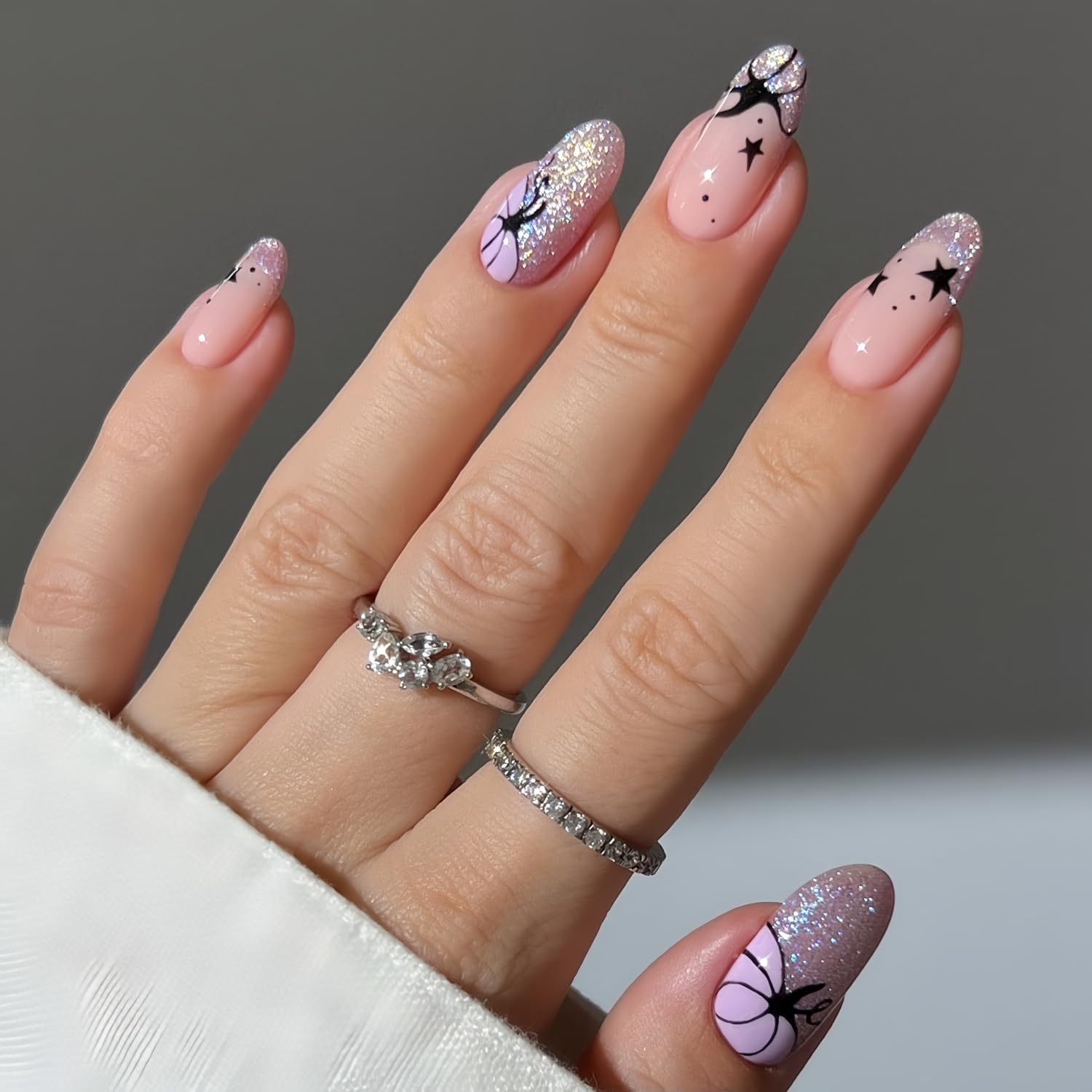 Senvenski Gelée Vitrail Cat Eye Vernis Semi Permanent, 15ml Oeil de Chat Magnétique Gel 3D Holographique Brillant Translucide Couleur Vernis Gel pour French Manucure (Gelée La sirène, MY1-026)