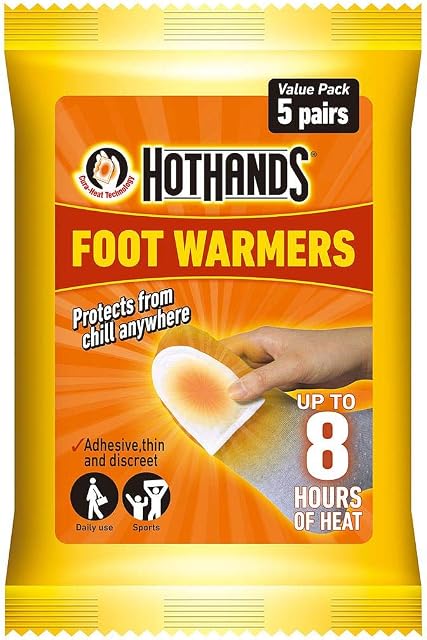 Hothands Foot Warmers, 8 Hours of Heat - 40 Packs