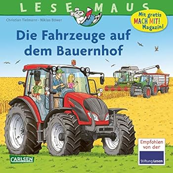 Paperback LESEMAUS 187: Die Fahrzeuge auf dem Bauernhof Book