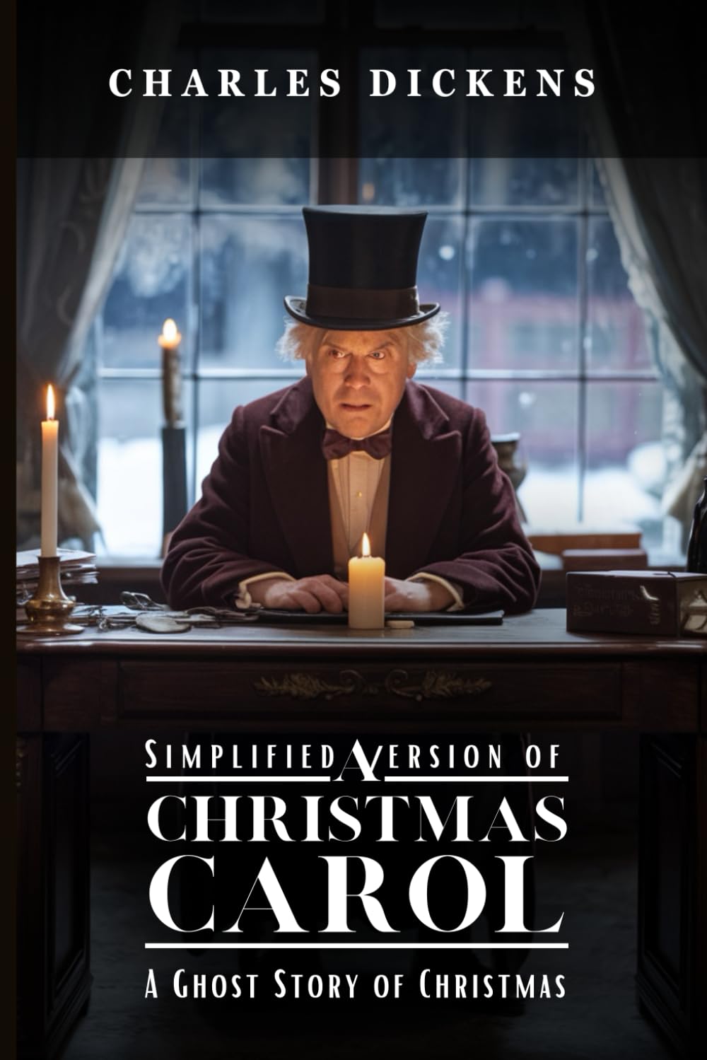 A Christmas Carol: Simplified 1843 Edition with Illustrations, Annotations, and Discussion Questions for Enhanced Understanding