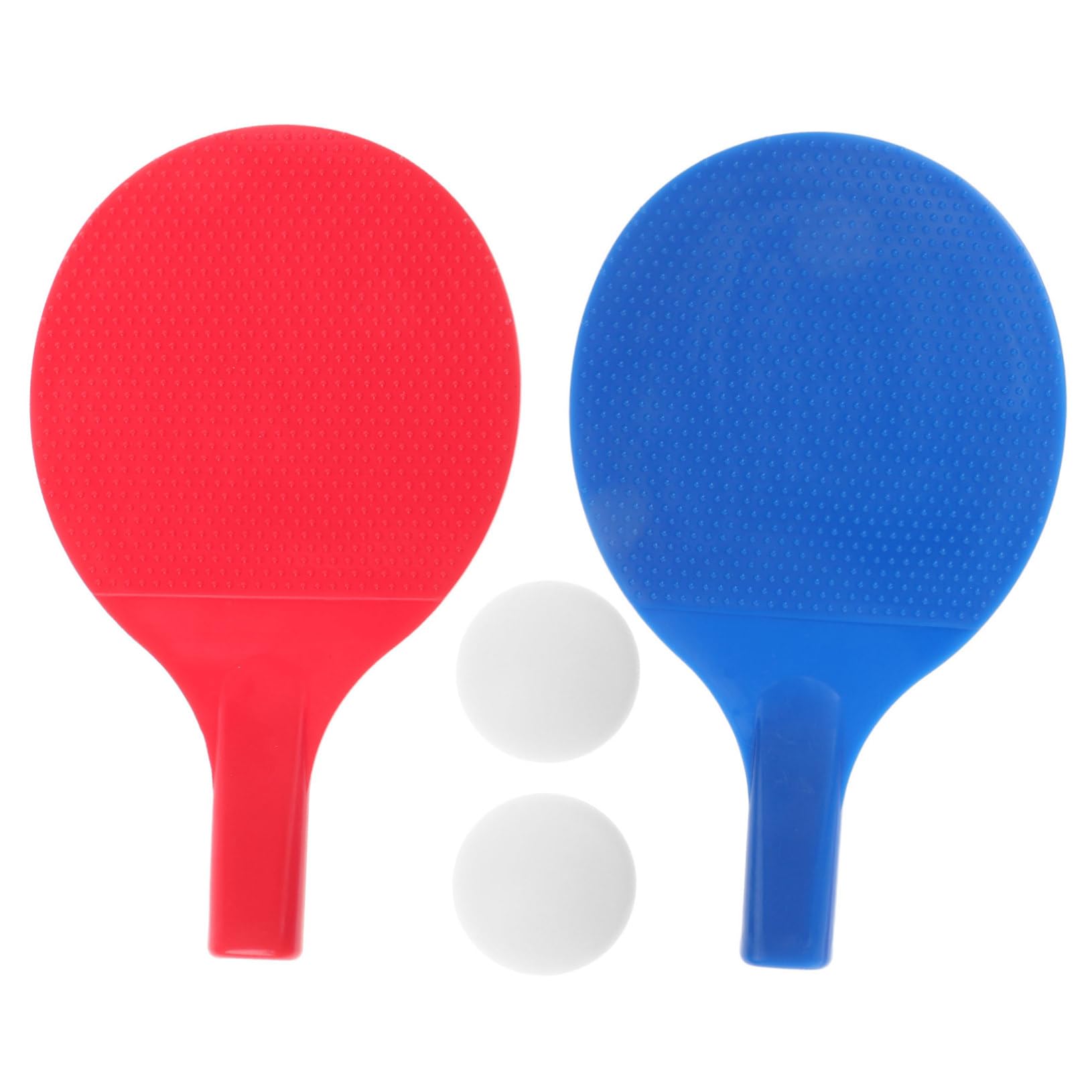 GOOHOCHY 1 Set Table Tennis Racket for Beginners Lightweight Paddle with Comfortable Handle and Durable Design for Indoor and Includes Training Balls