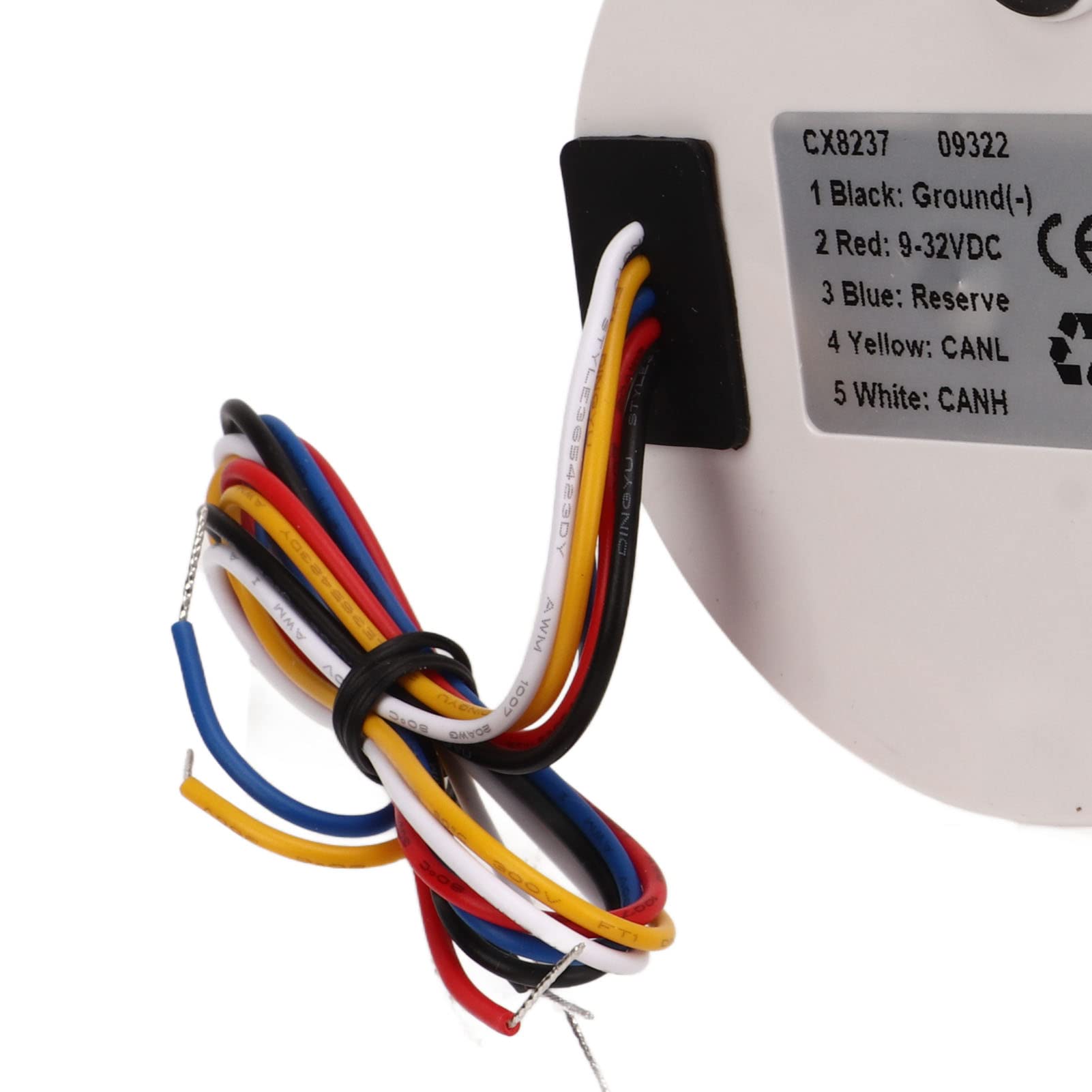Medidor digital, 3 en 1 85 mm 7000 RPM Tacómetro Medidor DC 9-32 V Temperatura del agua Presión de aceite Medidor de RPM para RV Yate Barco