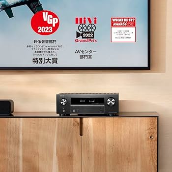デノン Denon AVR-X3800H　avアンプ9.4ch AVR-X3800H - 9.4 Ch. 105W 8K AV Receiver Powered by HEOS