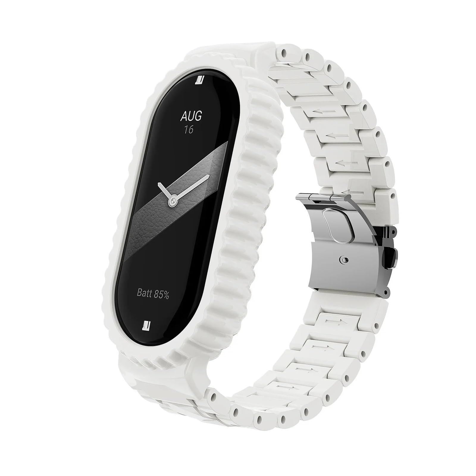 Przezroczysty pasek z tworzywa sztucznego do Xiaomi Mi Band 8 Sportowa opaska na nadgarstek PC Bransoletka zastępcza do akcesoriów MiBand 8 Smartwatch