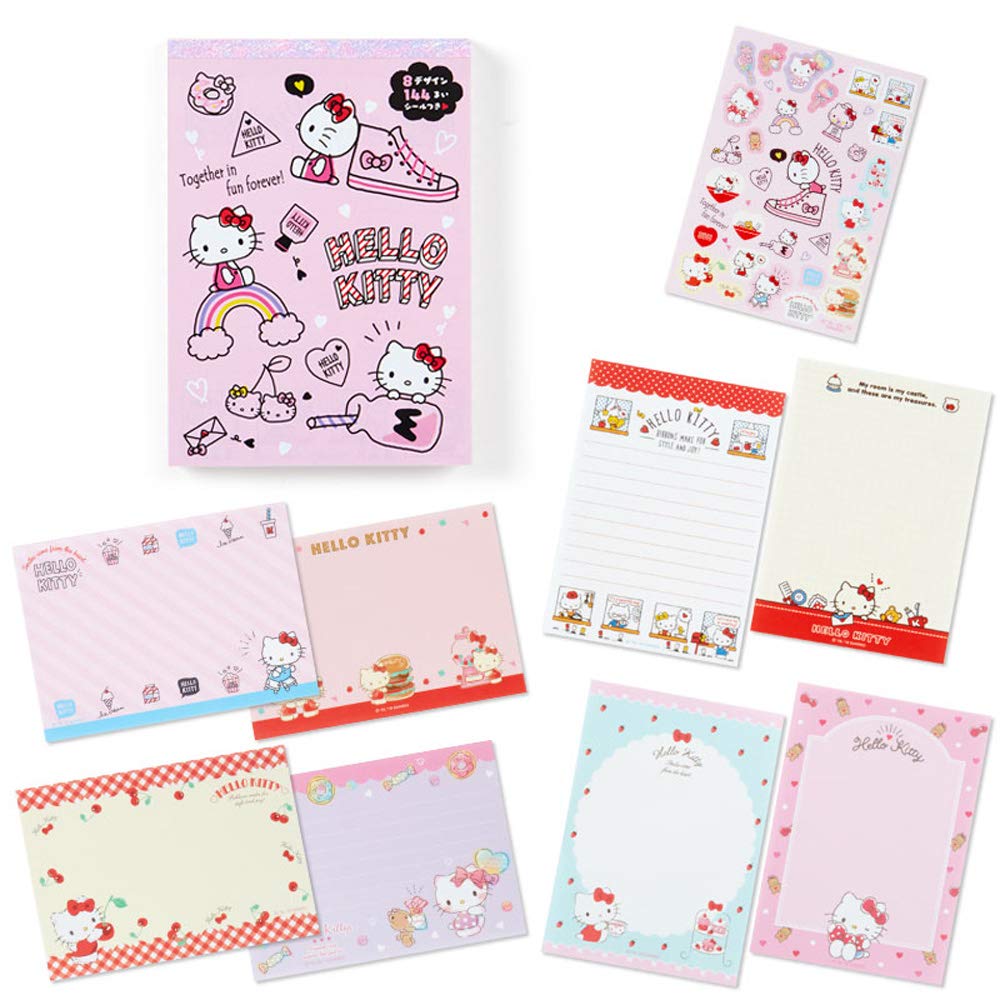 Amazon.co.jp: サンリオ(SANRIO) ハローキティ 8デザインメモ : 文房具