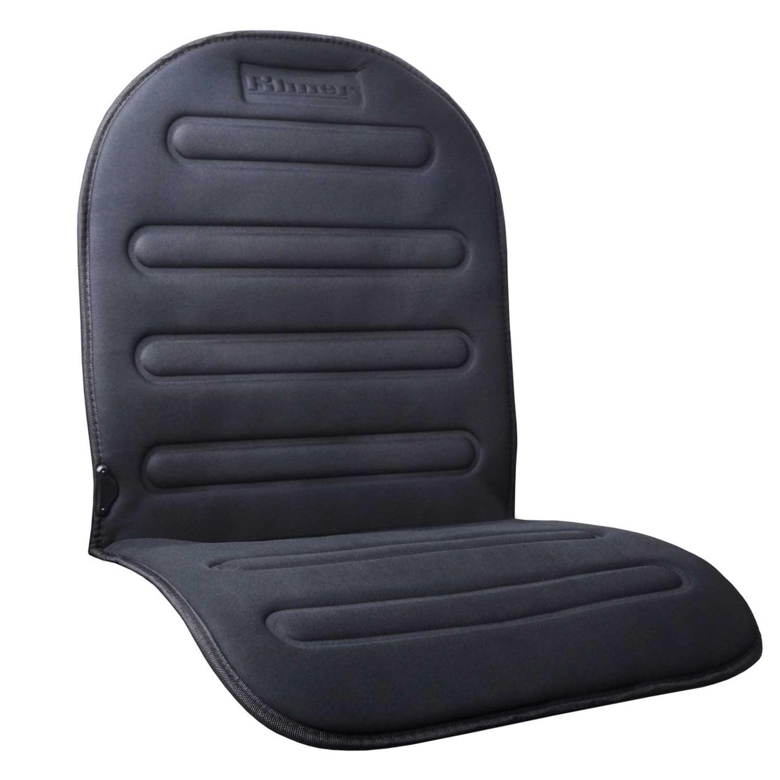 Coussin de siège chauffant pour voiture - Coussin chauffant d'hiver confortable pour voiture, camion, SUV ou van - Raccord cigarette - Noir