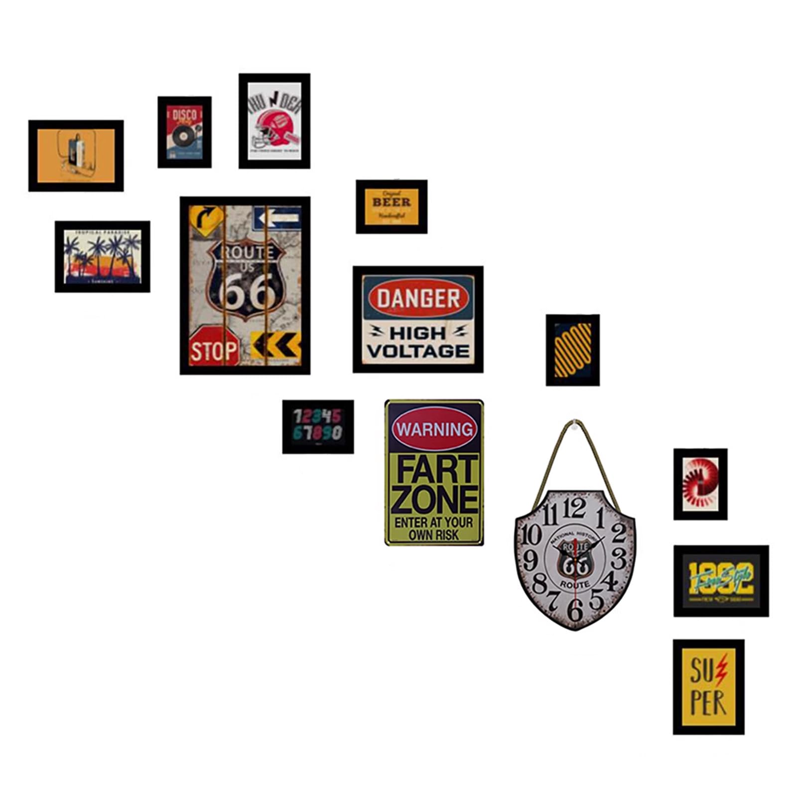 Cadre photo de collage modulable pour creer un mur de souvenirs sans effort