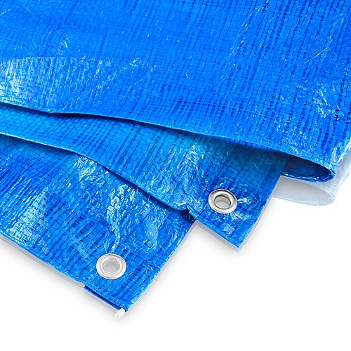 Preisvergleich Produktbild Abdeckplane 6 x 10 Meter - 60 g blau