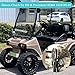 10L0L Golf Cart Secondary Driven Clutch for Club Car DS & Precedent,1997-UP Club Cart 4-Cycle Gas Model OEM# 101834001 5701 - High Torque,Silver