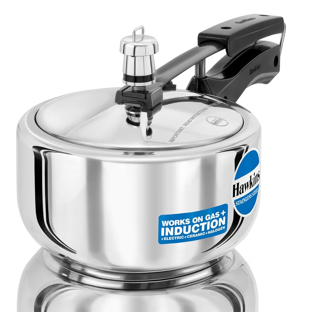 Hawkins Pressure Cooker Stainless Steel 2 Ltr. : Amazon.pl