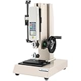 Mxmoonfree 500N Digital Force Gauge Push Pull Gauge with Force Gauge Stand Wheel-Operated Manual Push Pull Test Stand Stroke 180mm/7 with Digital Scale and HJJ-001 Clamp x2 (HLD Test Stand+HP-500N)