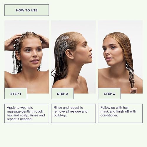 Miniatura 10 de Maria Nila Sheer Silver, neutraliza los tonos dorados, los pigmentos violetas dan un tono fresco, 100% vegano y sin sulfatos ni parabenos