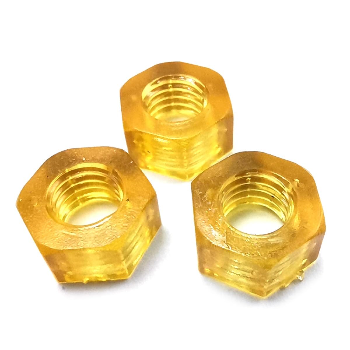 Tuercas hexagonales PEI, sujetadores especiales de tuercas hexagonales de plástico, F012