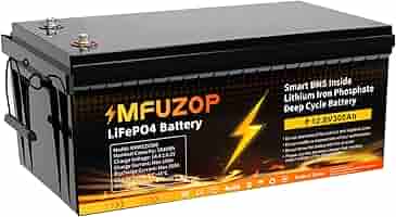 Amazon.co.jp: MFUZOP 12V 300Ah リン酸鉄リチウムイオン