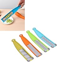 Vista 3 de Stainless Steel Vegetable Zester 4 - in - 1 Cheese Grater & Food Slicer Rustproof Kitchen Grater for Potatoes/Carrots/Cheese Ergonomic Handle
