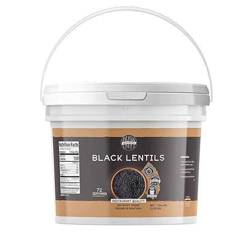 Birch Meadow Lentejas sin OMG proteína vegetal fuente de fibra negro