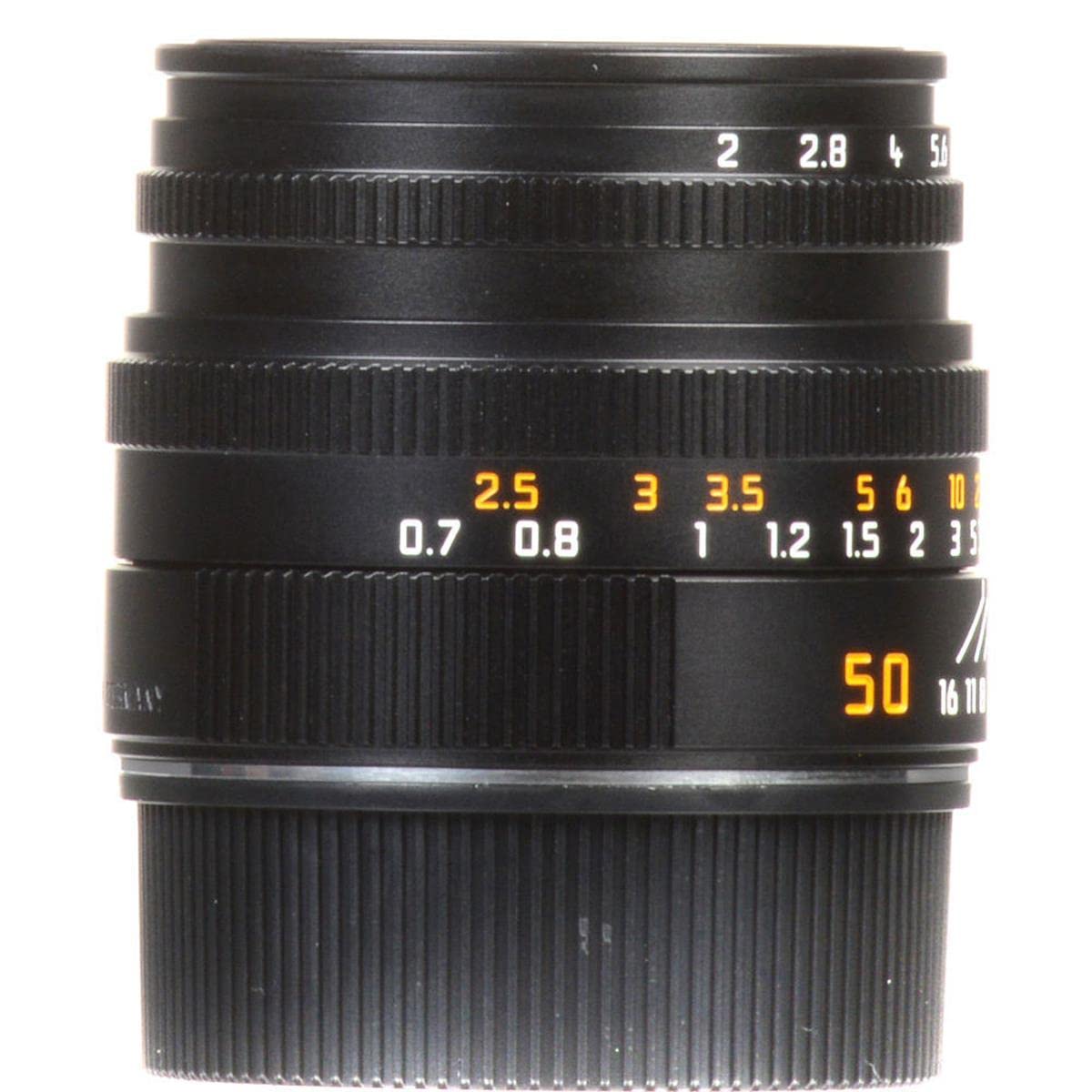 Leica Summicron-M 50 mm f/2 Noir - lentilles et filtres d'appareil Photo (6/4, 0,7 m, 5,23 cm, 1:11.5, 40°, 27°)