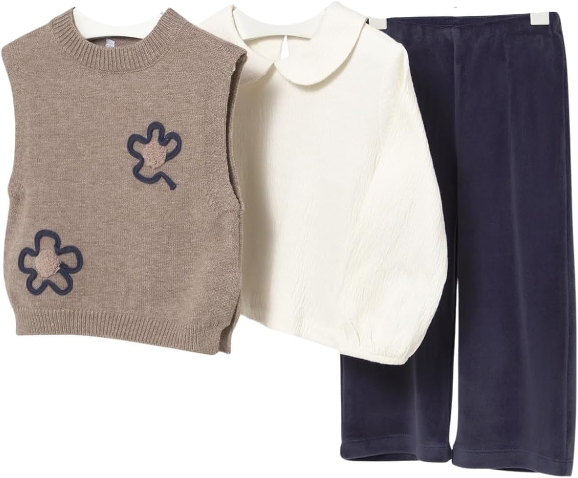 Mayoral Short Set for Baby-Girls Navy