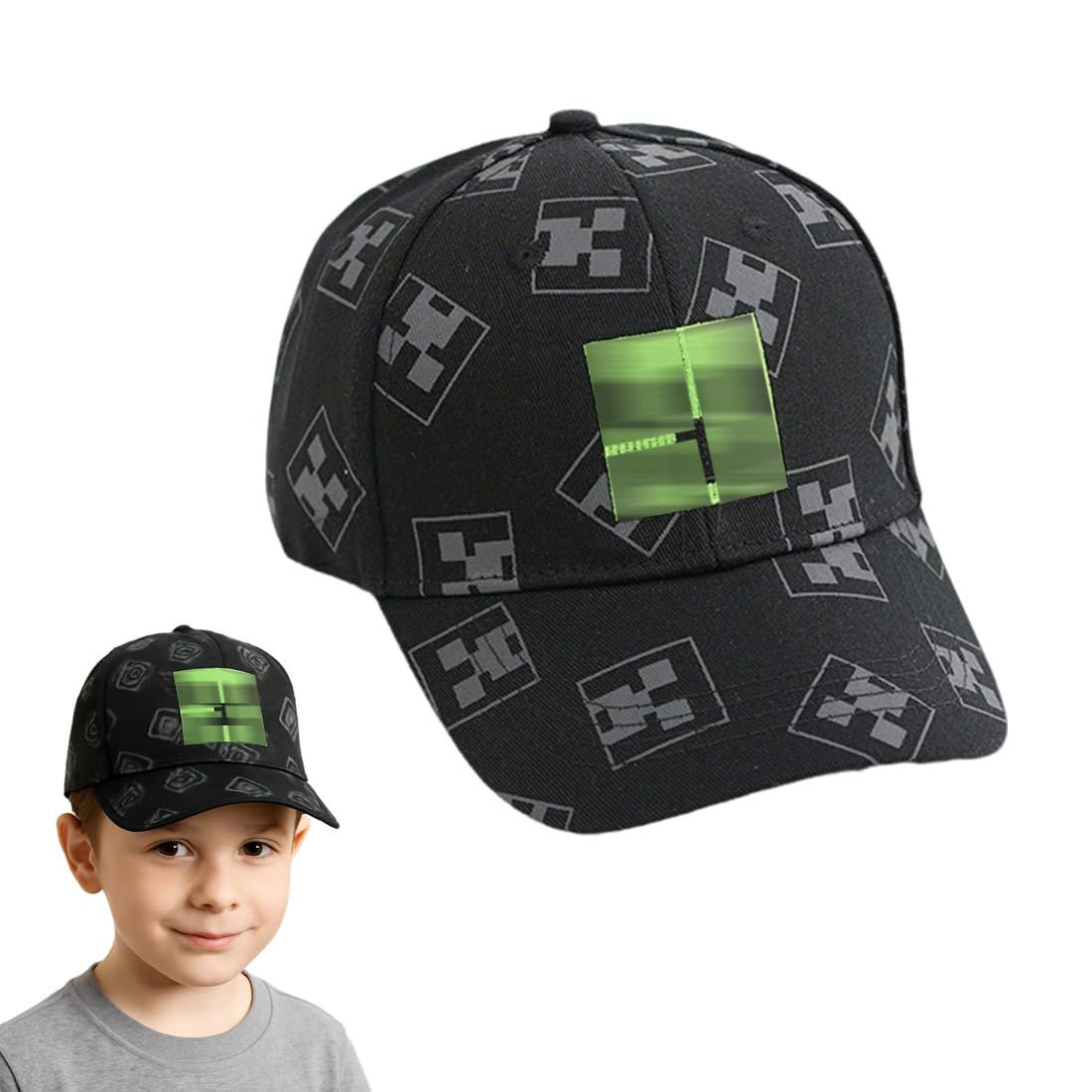 Berretto da Sole, Miner Cappello Bambino, Cappellino Bimbi da Baseball, Cappellino con Visiera da Baseball Regolabile,Berretto da Casual