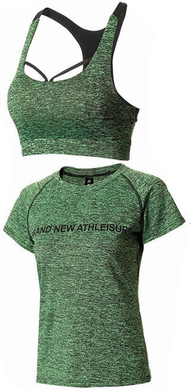 5 Piece Workout Outfits for Women Yoga Gym Fitness Exercise Sport Suits Quick Dry Jogging Tracksuits 2026 Athletic Sets