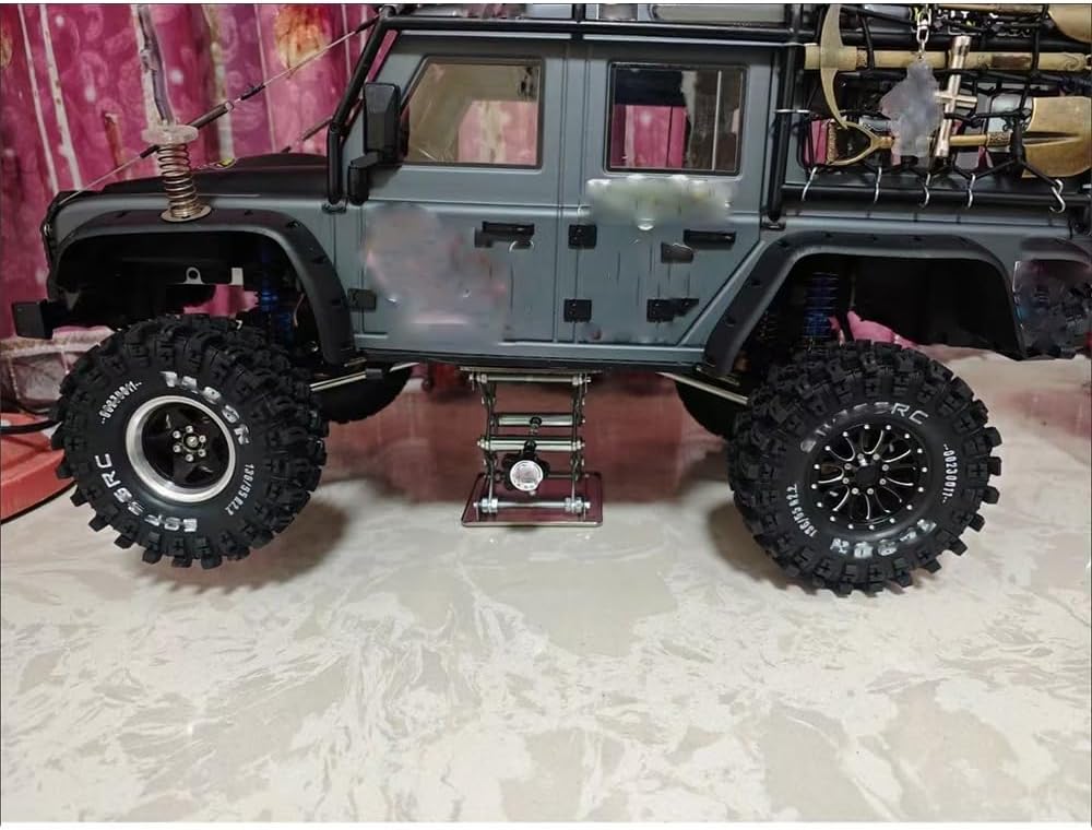 fujita 2.2inch RC Crawler Tires 136mm OD for 1/8 1/10 RC Crawler SCX10 90047 D90 Axial YK4082 YK4083 TRX4