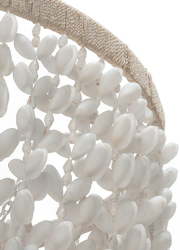KOUBOO Inverted Pendant Lamp, Bubble Seashell, White