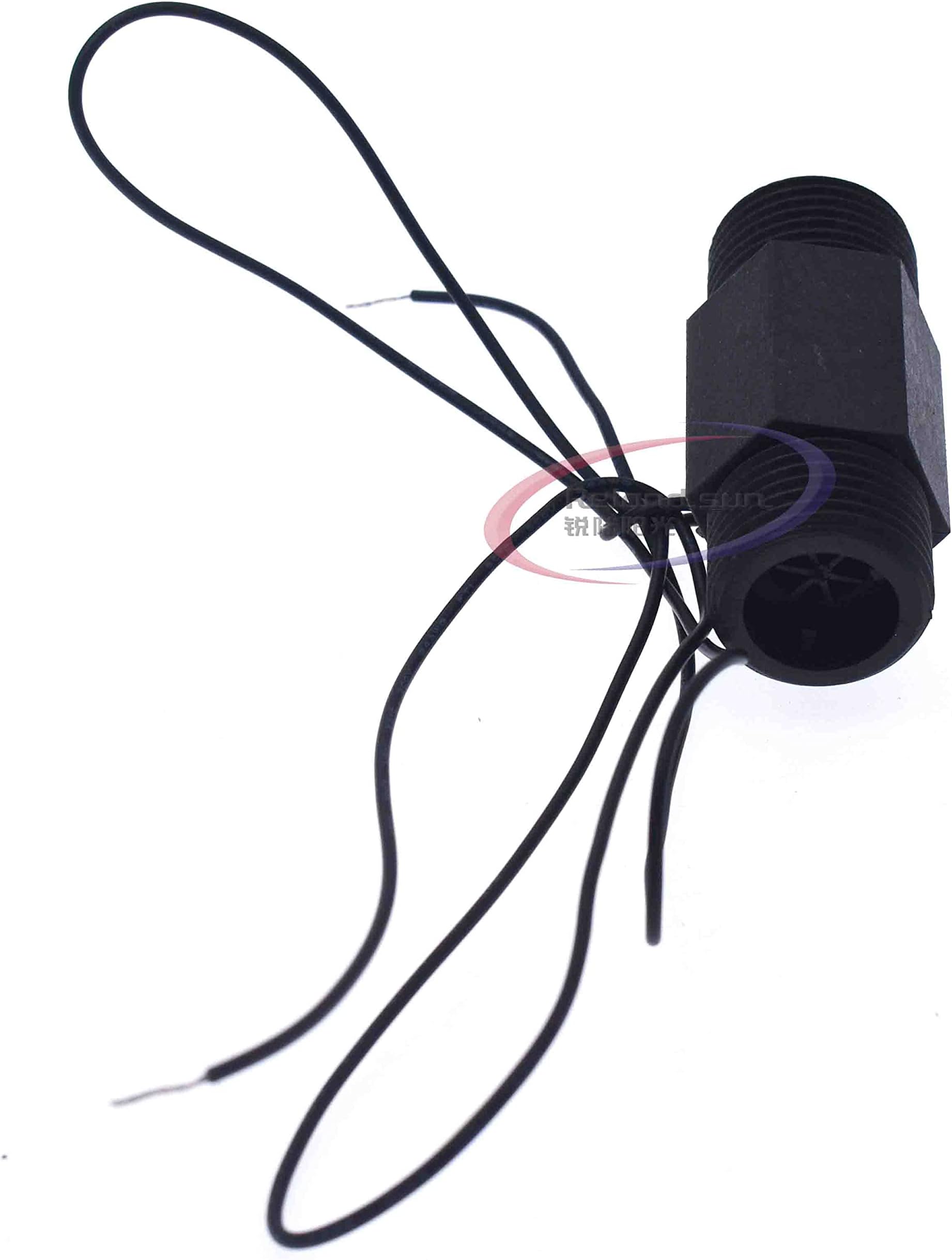 AC 220V 10W 3A Plastic Water Flow Switch Vertical/Horizontal Water Sensor Magnetic Control Switch G1/2Inch BSP Thread