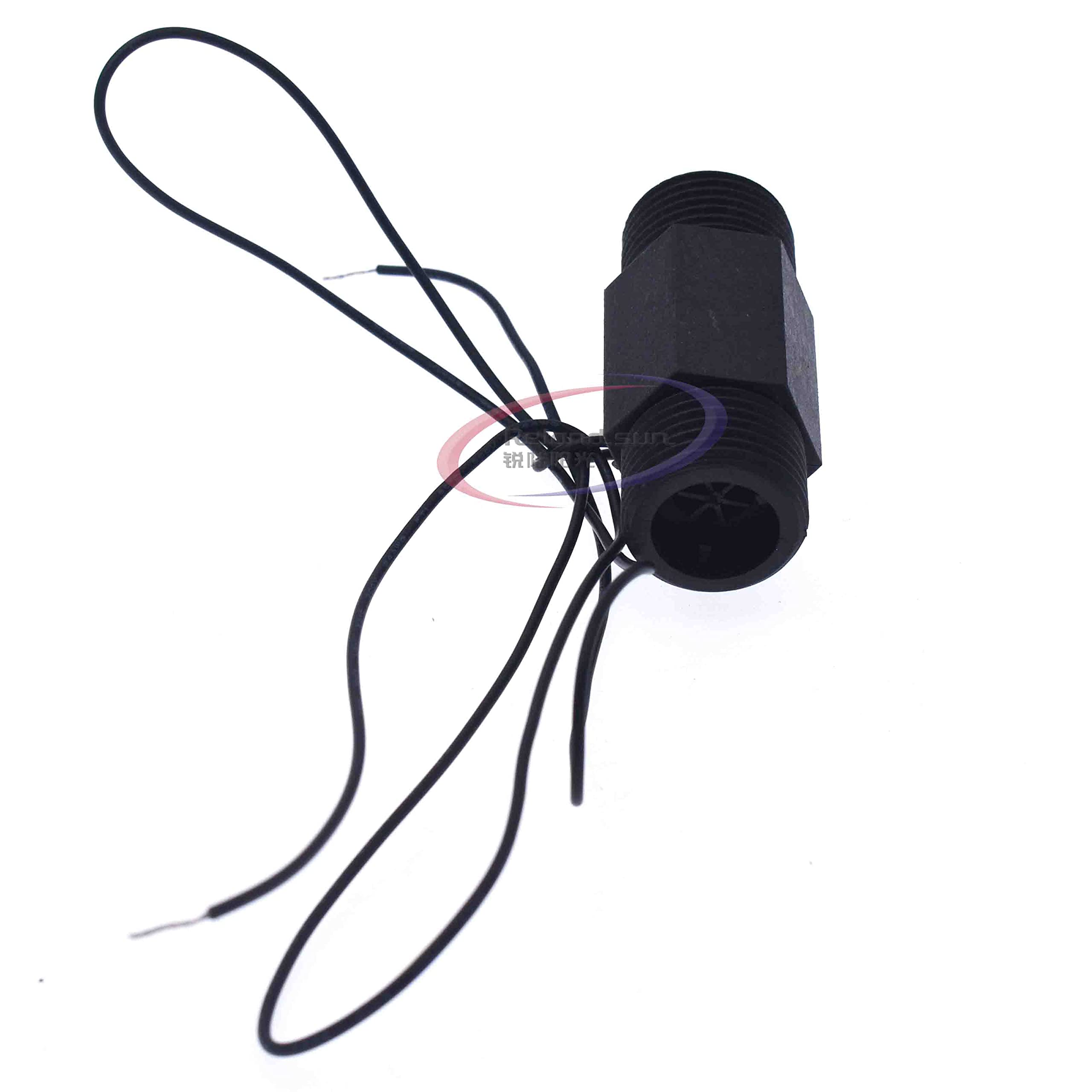 AC 220V 10W 3A Plastic Water Flow Switch Vertical/Horizontal Water Sensor Magnetic Control Switch G1/2Inch BSP Thread