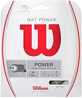 Vista 13 de Cuerda de tenis Wilson NXT - Juego y carrete de 200 m