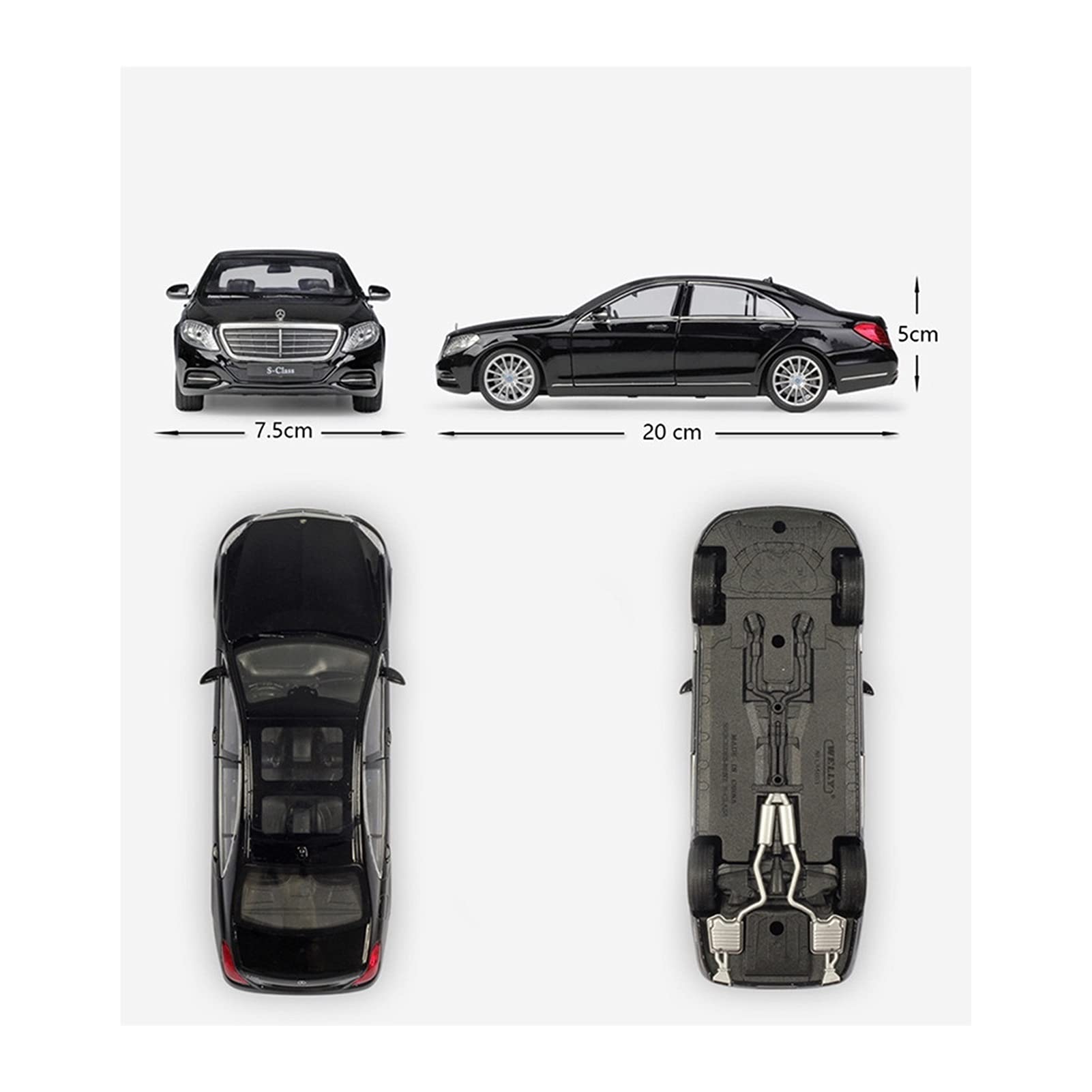 Amazon.co.jp: 1:24メルセデスベンツSクラスに適しています